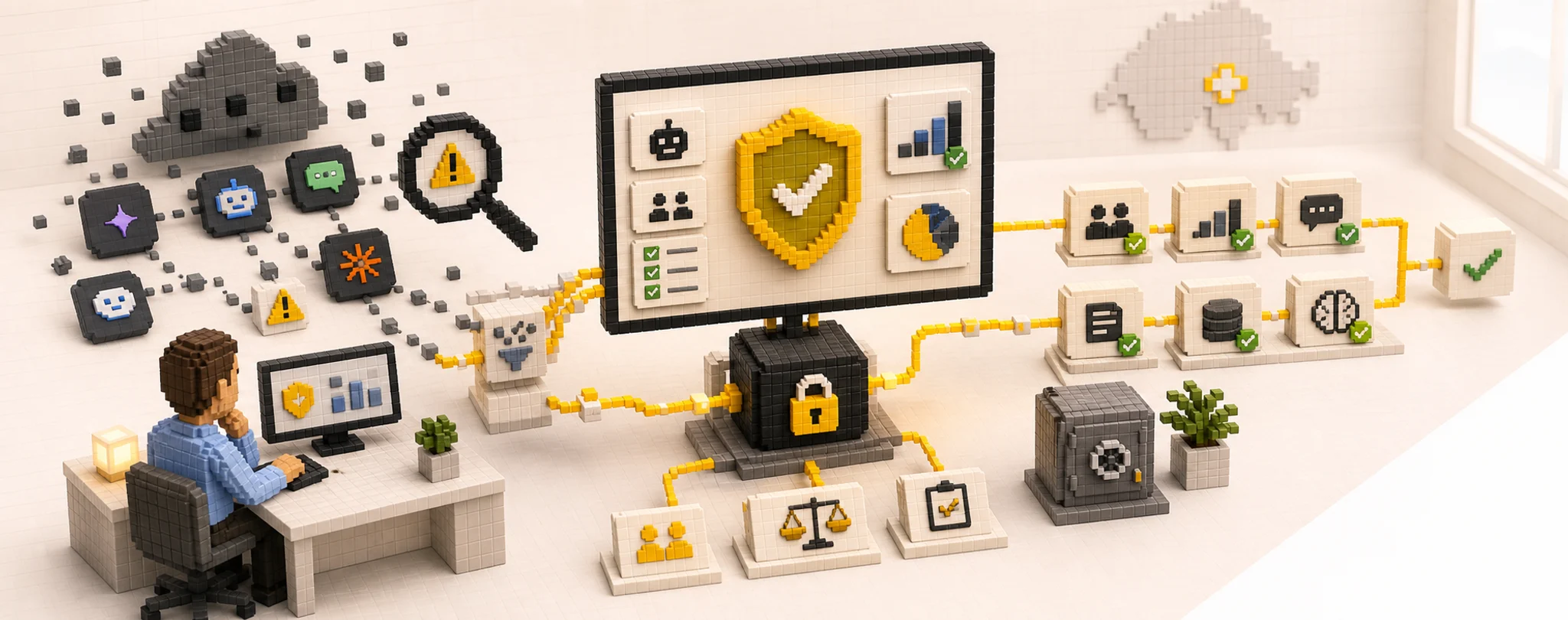 Swiss SME with activated AI governance on Microsoft 365